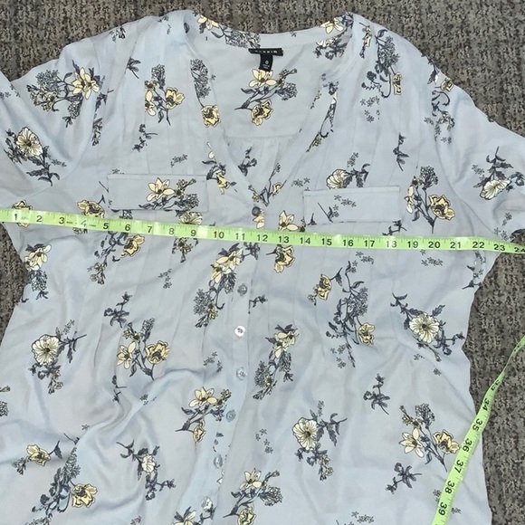 Torrid GEORGETTE HI-LOW FLORAL TUNIC BLOUSE size 12 - Picture 6 of 8